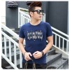 TE5808JXS Japanese fashion letters print mens t-shirt