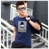 TE5809JXS Korean fashion trendy cartoon print mens t-shirt