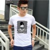 TE5809JXS Korean fashion trendy cartoon print mens t-shirt