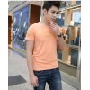 TE9134KDF Chinese style gilding tight head pattern mens t-shirt