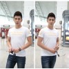 TE9134KDF Chinese style gilding tight head pattern mens t-shirt