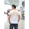 TE9134KDF Chinese style gilding tight head pattern mens t-shirt