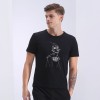 TE1624LDZ New style casual print slim men short sleeve t-shirt