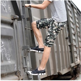 TE702LDZ Summer camouflage casual beach fifth pants