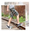 TE702LDZ Summer camouflage casual beach fifth pants