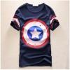 TET318WLHY Hot sale captain America short sleeve men t-shirt