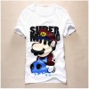 TET340WLHY Hot sale cartoon print short sleeve men t-shirt