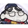 TET352WLHY Japanese cartoon applique hot sale slim men t-shirt