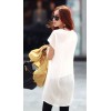 TE1452GJWL Casual comfortable irregular splicing long t-shirt