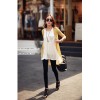 TE1452GJWL Casual comfortable irregular splicing long t-shirt