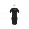 TE1305GJWL Korean style beauty heart print slim long t-shirt