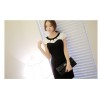 TE1308GJWL Korean style temperament sexy hollow out tight hip slim dress