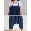 TE1309GJWL Casual fashion loose two way wear suspender denim pantskirt