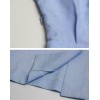 TE9915WJYS Simple splicing batwing sleeve slim dress