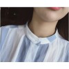 TE9916WJYS Korean fashion fresh loose stripes print dress