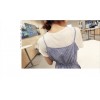 TE9923WJYS Slim stripes slim waist vest dress