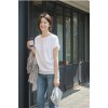 TE1292GJWL Newest fashion comfortable loose batwing sleeve forked tail t-shirt