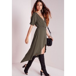 TE1293GJWL Europe fashion sext deep V neck irregular dress