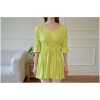 TE9797WJYS Korean style temperament slim waist comfortable dress