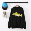 TE9186AXMZC Original style embroidery fish sunscreen baseball coat