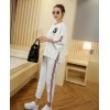 TE1054LYF Simple cotton ramie casual ninth overalls