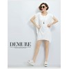 TE1616XEKJ Plus size tassel loose batwing sleeve tops