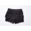 TE9111LLYG Europe fashion joker sequins sexy lace shorts