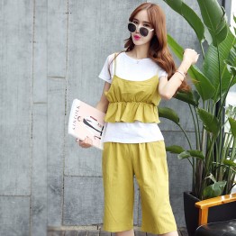 TE9522BOOT Fashion personality casual three pieces suit