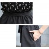 TE9523BOOT Korean fashion shivering tops with wide leg shorts