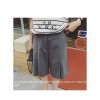 TE5268QBY New style Korean fashion casual empire waist wide leg half long pants