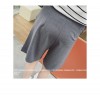 TE5268QBY New style Korean fashion casual empire waist wide leg half long pants