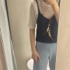 TE798XBB Summer new style joker tassel knitting vest