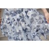 TE8827JDYJ Temperament print v neck two pieces dress