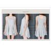 TE9926WJYS Bouffant slim temperament dress