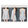 TE9926WJYS Bouffant slim temperament dress