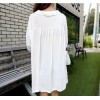 TE6439YZS Hollow out lace lacing breast batwing sleeve maternity dress