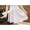 TE9288WMSS Korean fashion splicing slim sexy sleeveless dress