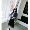 TE5098DDFS New style holes loose denim jacket