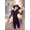 TE9221WMSS Europe fashion OL temperament lace long sleeve dress