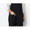 TE5001DDNZ Plus size casual suspender ninth harem trousers