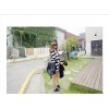 TE9952WJYS Korean fashion stripes loose long sleeve shirt