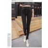 TE1889HLNK Korean fashion elastic slim pencil leggings