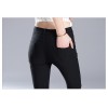 TE1896HLNK Elastic slim holes pencil leggings