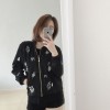 TE674YRYY Autumn new style embroidery stand collar baseball short coat