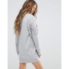 TE8752MRFS Tassel round neck long sleeve fleece dress