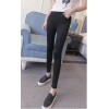 TE925HLNK Slim spandex holes ninth pencil leggings