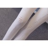 TE925HLNK Slim spandex holes ninth pencil leggings