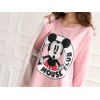 TE1506GJWL Loose casual comfortable joker cartoon print long t-shirt