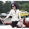 TE8801JMSJ 2016 autumn trendy short locomotive leather jacket