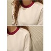 TE9679ATSS Korean fashion new style stripes sleeve preppy style hoodie